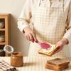 Heat-Resistant Silicone Spatula for Baking and Cooking Includes Butter Mixer and Cake Scraper Utensil Set