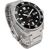 Casio Standard Analog Sports Watch 20 Bar Water Resistant Men's Black Bezel Metal Band