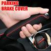 Handbrake Sleeve Genuine Leather Handbrake Grips for Mazda 6 Natural Leather Cover on The Handbrake Car Accessories Interior