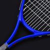 Durable String Single Tennis Racket Racquet for Kids Training Practice( Blue )