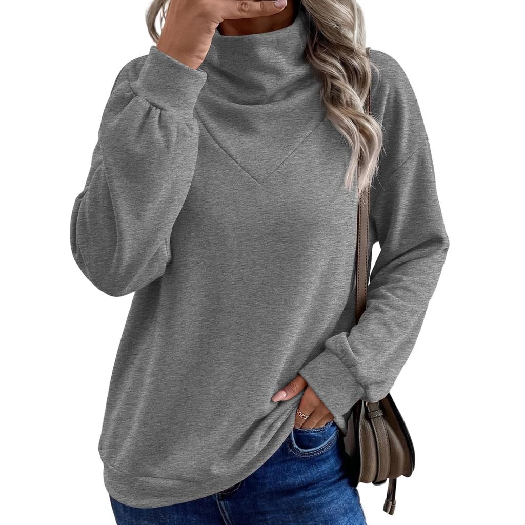 Women's Casual Long Sleeve T-Shirt Top for Everyday Wear