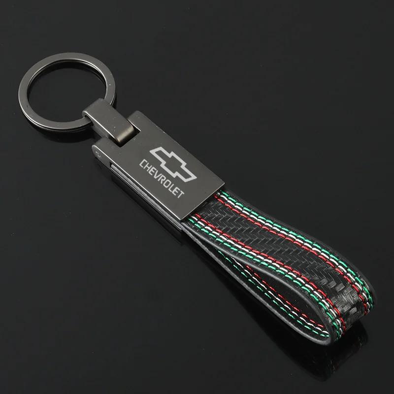 

Car Logo Keychain Key Rings Chain Holder Pendant Gifts For Chevrolet Captiva Camaro Silverado Montana Spark Blazer Aveo Malibu