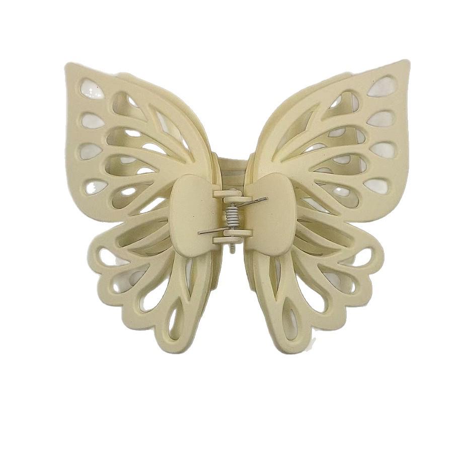 Elegante Pinza per Capelli a Doppia Struttura a Forma di Farfalla - Pinza a Squalo di Alta Qualità per Donne
