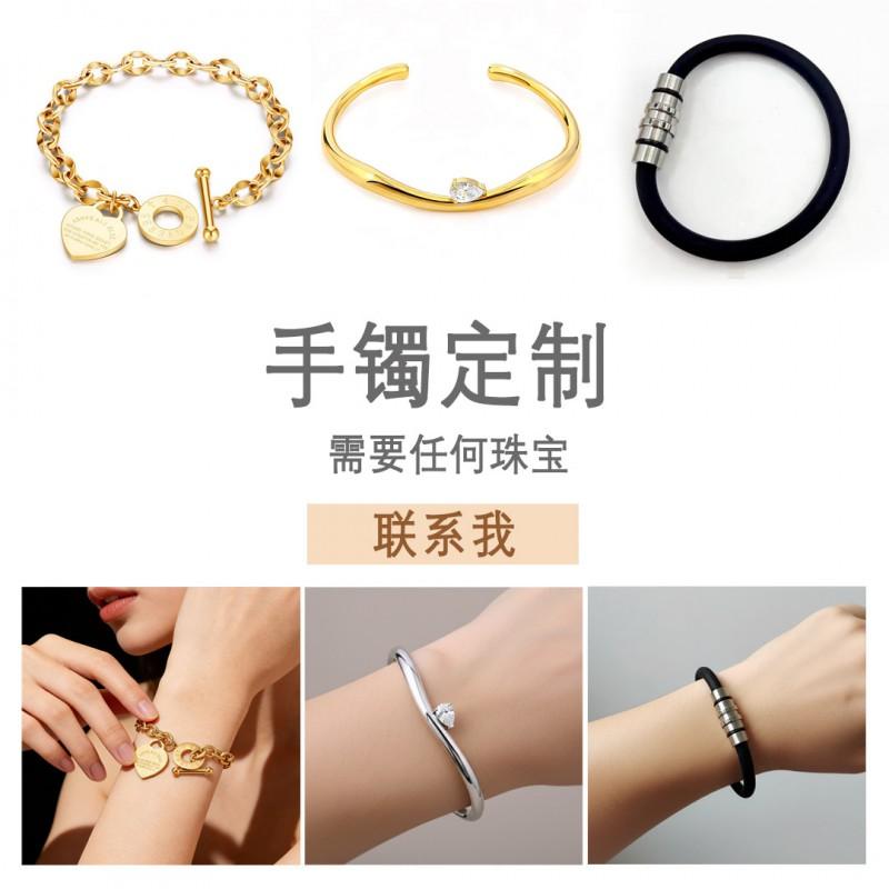 Stainless Steel Irregular Bead Bracelet With Tigers Eye Stone Geometric Design Unisex Fashion Jewelry