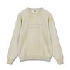 AOG PROJECT Damaged Washed Lettering Sweatshirt (Ivory)