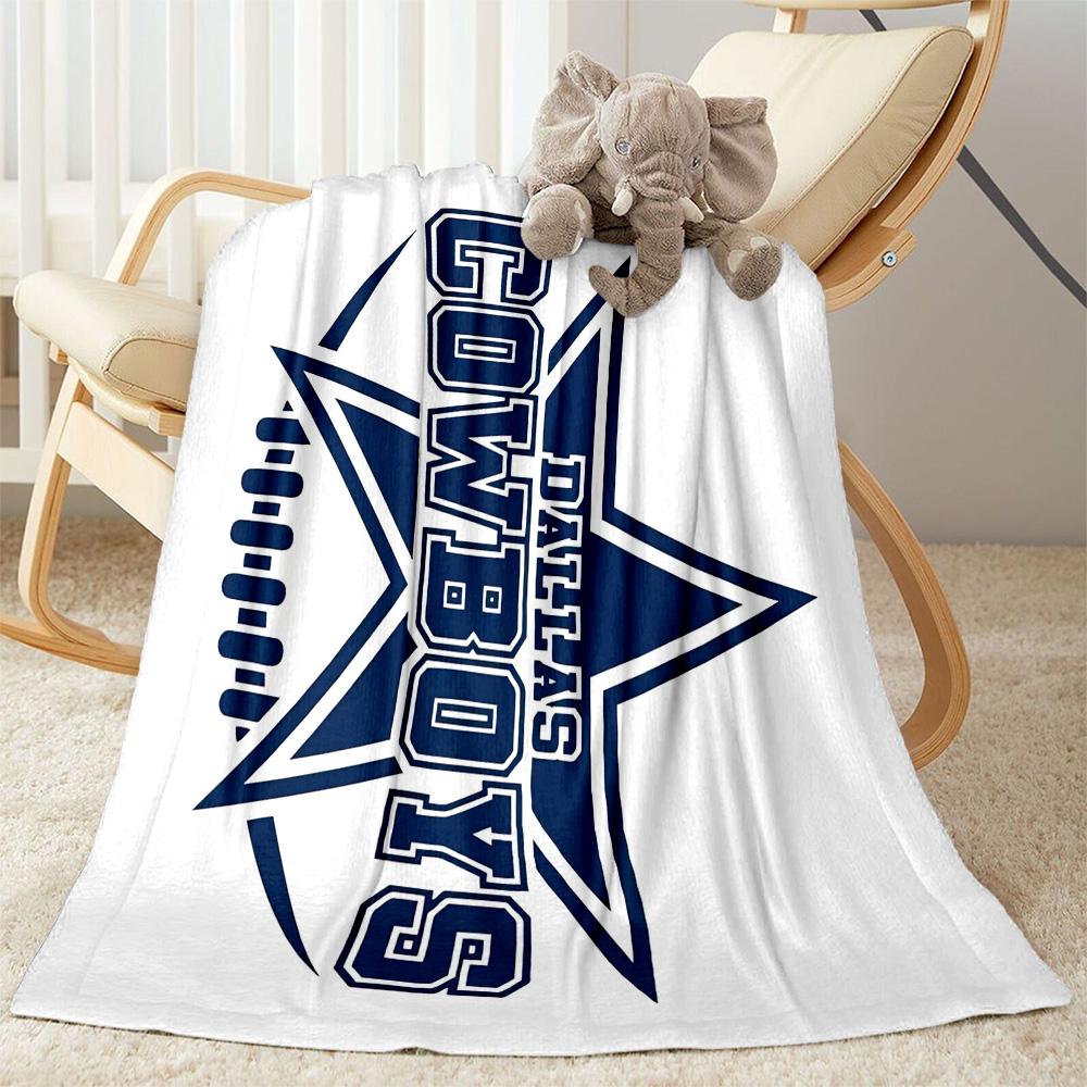 Dallas Blanket Warmthful Decor Suitable for Office Couch Livingroom All-Season Use Digital Print Ideal Gift for Friends Family Couples Picnic