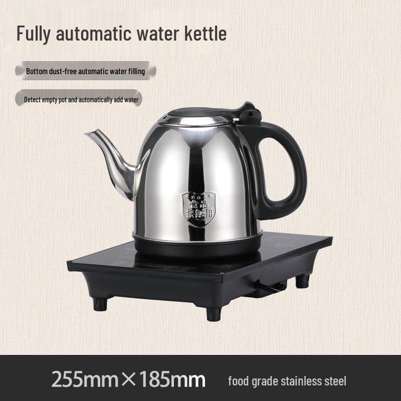 Automatic Electric Tea Brewing Kettle with Built-in Teapot and Stand