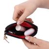 Artisan & Artist Small Makeup Pouch, Heart-Shaped, Dazzling Heart, 4OP-DH931