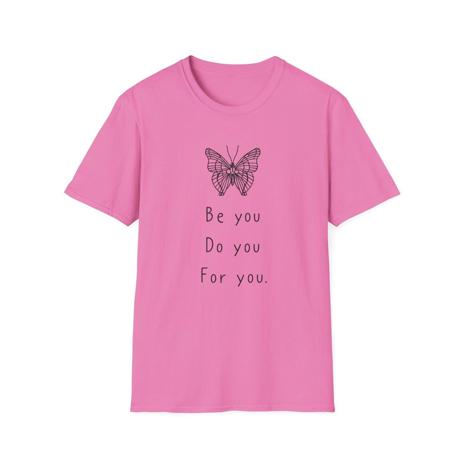 Butterfly Inspirational Be You T-Shirt, Motivational Tee, Gift for Her, [...] M