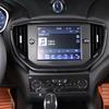 For Maserati Giberit 2014-2020 Real Carbon Fiber Car Central Control Air Outlet Frame Sticker Car Interior Accessories