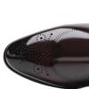 Casual Business Shoes for Men Dress Shoes Lace Up Formal Black PU Leather Brogue Shoes for Male Wedding Party Office Oxfords