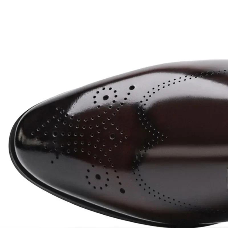 Модные повседневные деловые туфли для мужчин — фото 3