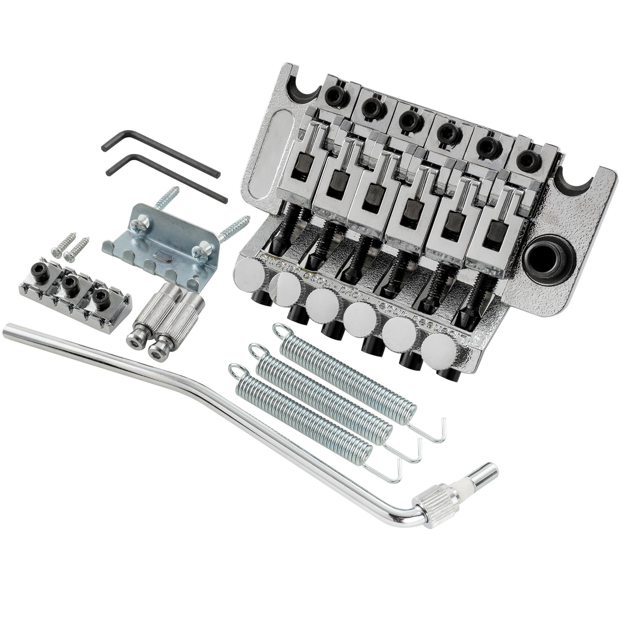 

Musiclily 10,5 мм гитарный блокирующий тремоло Floyd Rose для электрогитары, хром