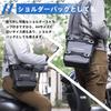 ROCKBROS Motorcycle Side Fully 5L Shoulder Multiple Mounting Perfect for and Black Bag, Waterproof, Capacity, Stain-Resistant, Abrasion-Resistant,