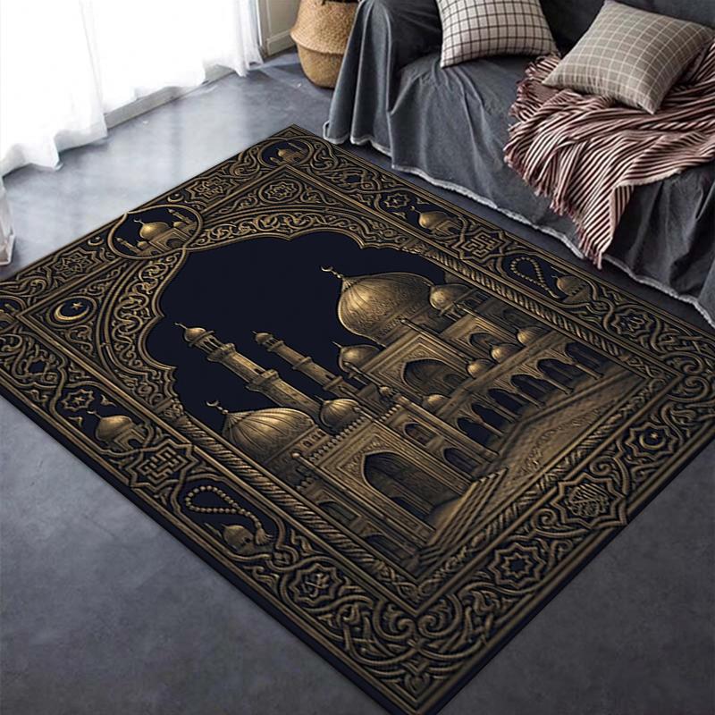 2025 New Muslim Carpet Rug for Living Room Bedroom Home Sofa Decoration,Kids Play Non-slip Floor Mat122