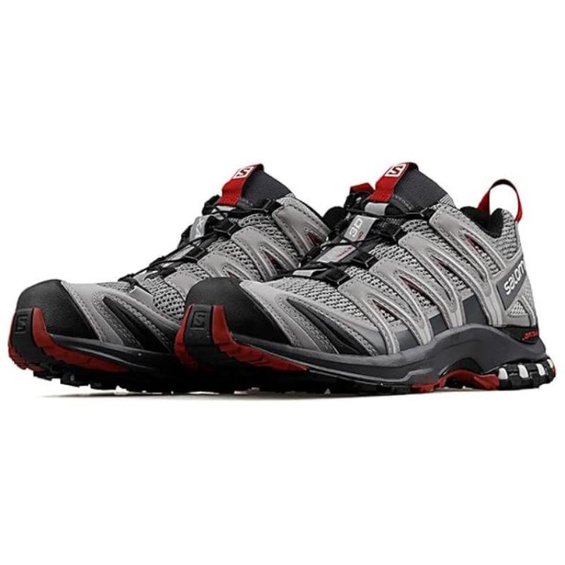 SALOMON XA PRO 3D Breathable Low Top Trail Running Training Running Shoes Men's Gray Sneakers 409774