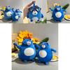 Cartoon Blue Fat Cat Plush Toy Stuffed Doll For Kids Children Gift