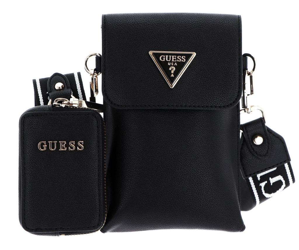 Handbag LATONA FLAP CHIT CHAT BLA [GUESS]