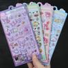 10pcs Kuromi Pochacco Cinnamoroll Cartoon Relief Fun Stickers 3d Stickers Cute Stereo Stickers Children Handmade Diy Accessories