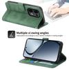 DIERFENG DF-03 For Oppo Reno13 5G (Global) Leather Case Lines Imprint Wallet Phone Cover