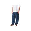 Carhartt WIP SS25 Brandon Pant Loose Fit Straight Leg Woven Label Low Rise Jeans Men Bottoms I035893-01-06