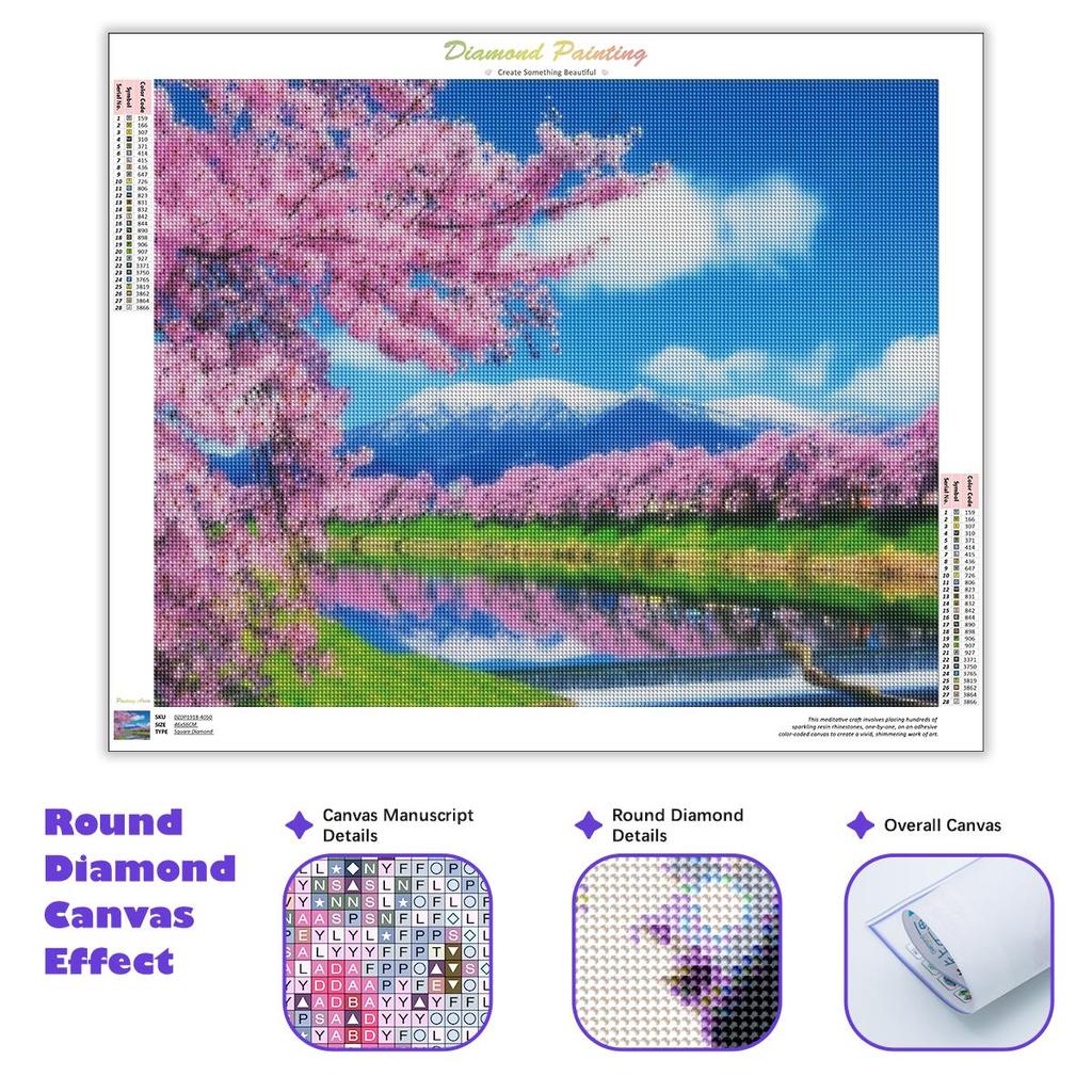5D Diamond Painting Cross Stitch Flower Diamond Embroidery Flower DIY Mosaic Full Ecoration Home 30x40cm