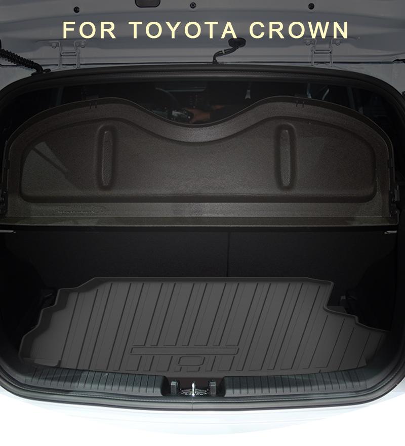 For Toyota Crown (s220) 2019-2022 Car Cargo Liner Trunk Mat TPE Anti-slip Trunk Mat Trunk Tray Carpet Interior Accessories