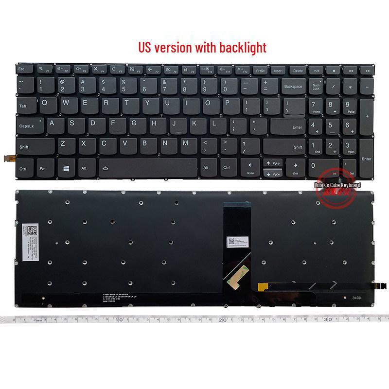 C740-15 Keyboard for Lenovo V340-15IML/IWL, E5-IML, ThinkBook 15-IML/IIL.