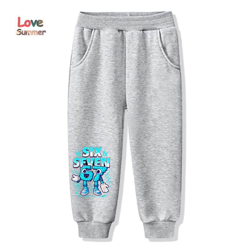 67 Six Seven Italienischer Hirnfraß Hoodie Lustiger Grafik-Pullover Mädchen Jungen Fleece Warm Kinder Herbst-Hoodie Lässiges Unisex Sweatshirt