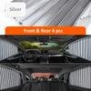 Magnetic Car Sunshade Window Curtains Auto Window Sun Shade Privacy Sun UV Protection Window Shield Car Interior Accessories