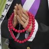 Anime Himejima Gyomei Cosplay Kostüm Mönch Druck Äußerer Umhang Perücke Team Uniform Armbänder Mann Halloween Karneval Anzug Mönch Druck