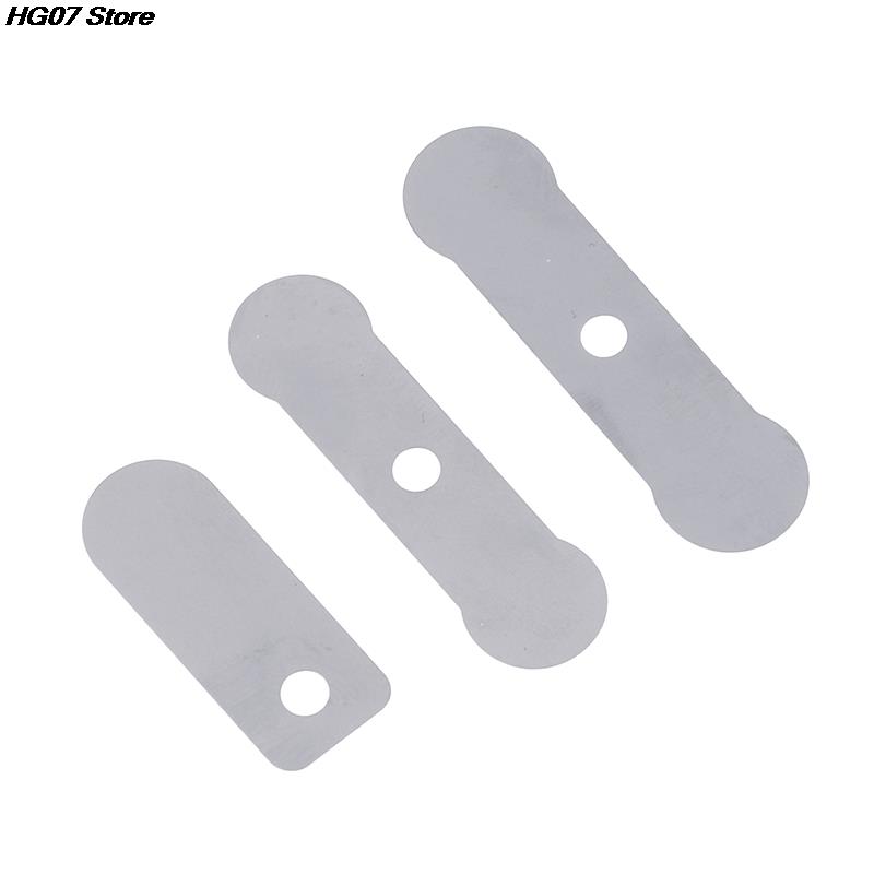10pz Piastre Valvola Compressore d'Aria Lamiera di Alluminio Argento Per Compressore d'Aria Silenzioso Senza Olio Set Piastre Valvola Compressore