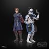 Hasbro Star Wars Black Series Anakin Skywalker Clone Captain Star Wars Premium Collection 15cm Action Figure Set of 2 Authentic & Rex, (G1733)