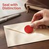 100pcs 45mm Diameter Serrated Edge Embosser Stickers  For Legal Documents