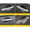 8X Chrome Car door Handle Cover Trim For -2025 Mitsubishi Outlander Sport