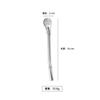 304 Stainless Steel Double Ring Straw Spoon Mate Tea Tool Spoon Titanium Plated Multi-color PVD with Filter Can Be Customized