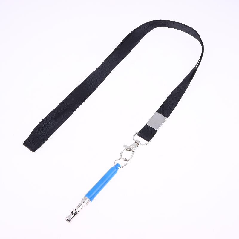 1 Stück Haustier-Disziplinbedarf Verstellbare Hunde-Trainingspfeife Mit Seil Bellen Stoppen Ultraschall-Schallflöte Stummes Kontrollwerkzeug