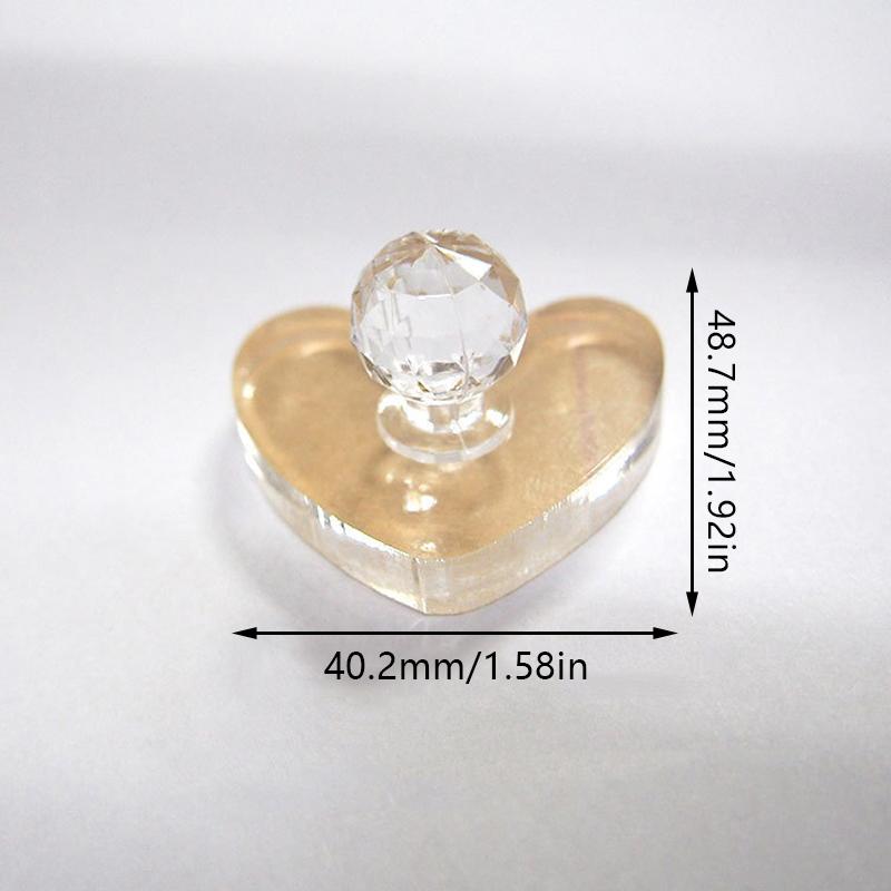 Liebesherzform Leerer Lidschattenbehälter Lippenstiftbox Pigmentpalette Nachfüllbar Rouge Highlighter Konturierungsbox Make-up Spender