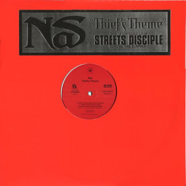 

12inch Record NAS - Thief s Theme CAS59124PROMO Ill Will Record 2004 US Rap & Hip-Hop/R&B Used
