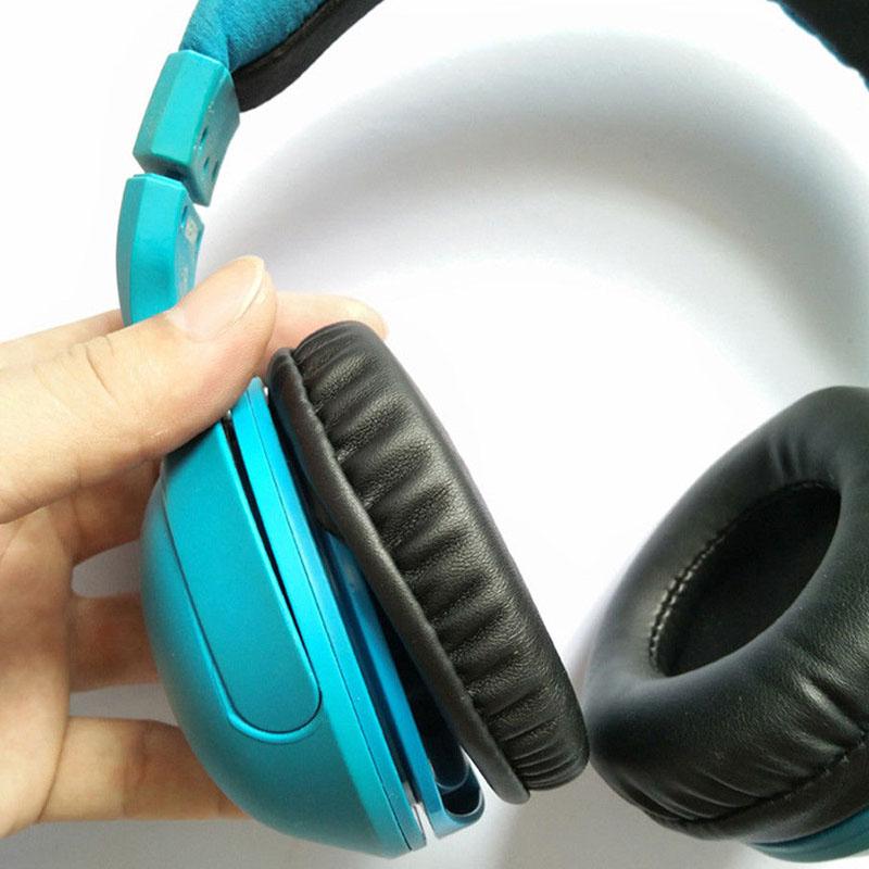 Soft Ear Pads Sponge Cushion 2pcs Black Comfortable