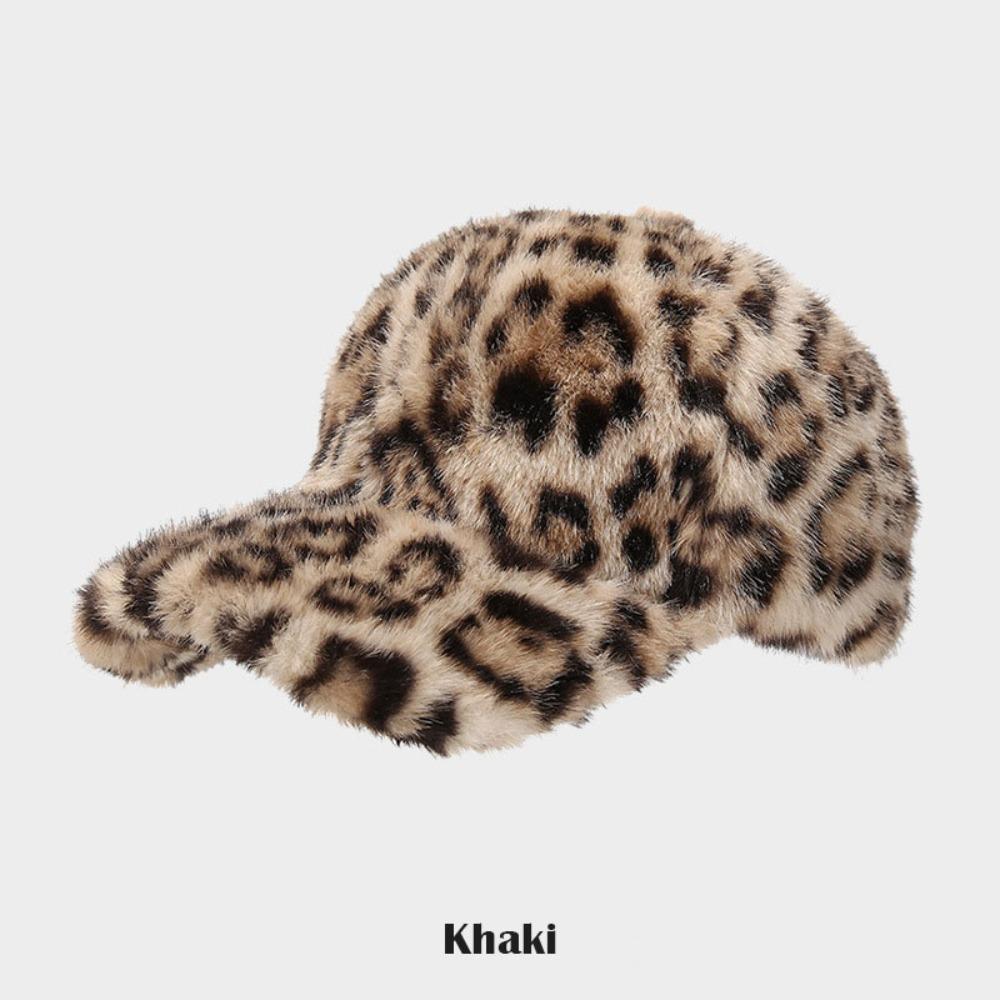 Casual Plush Hat Adjustable Duckbill Cap Street Fashion Baseball Cap Autumn Winter