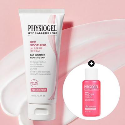 Red Soothing AI Repair Cream 100ml Promotion (+ Repair Essence 50ml)