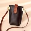 Elegant Women's Genuine Cowhide Leather Crossbody Bag – Versatile Soft Shell Design