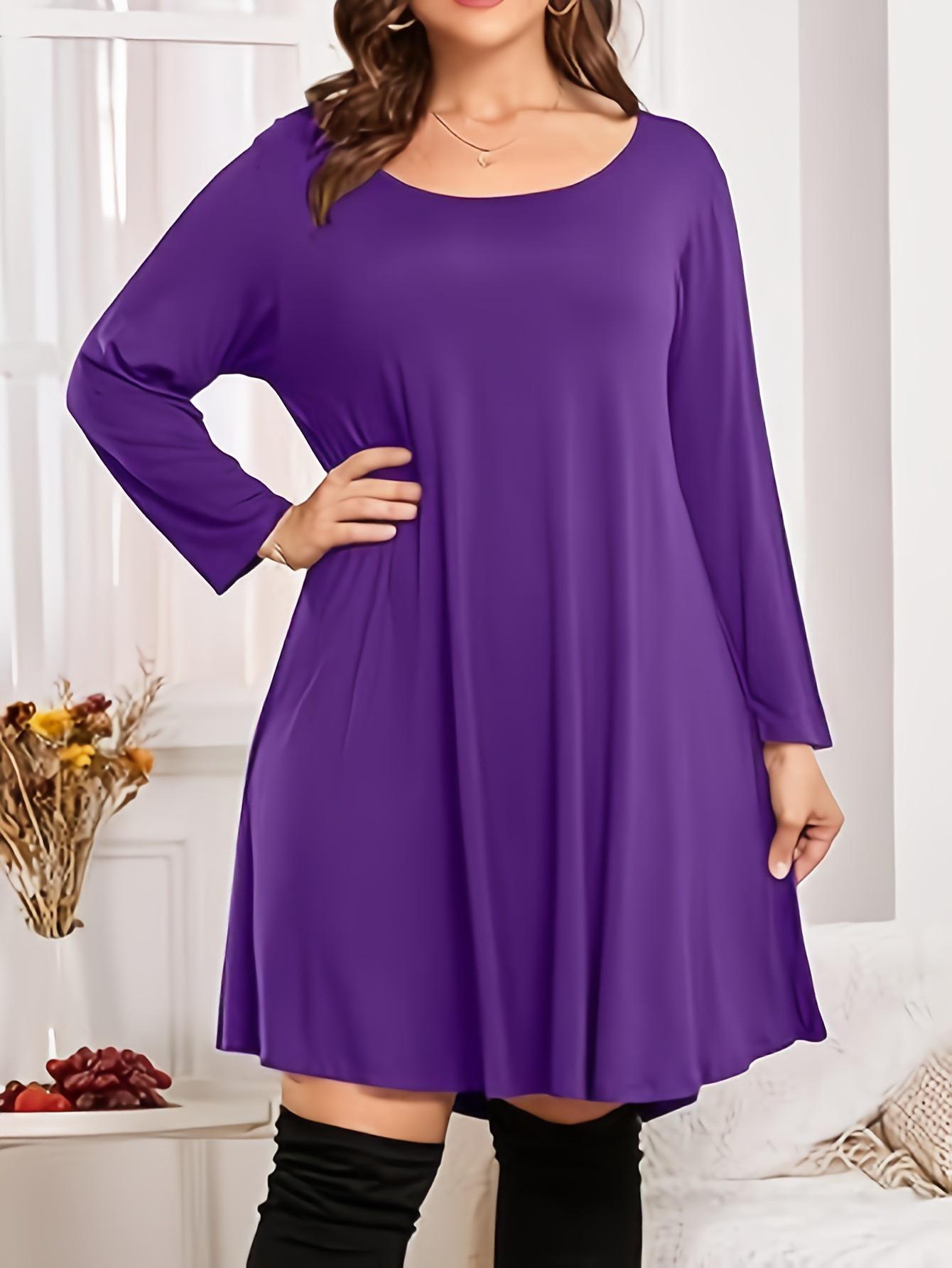 

Женское повседневное платье-футболка большого размера на осень/зиму 5XL