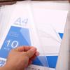 10 To 30 Pcs A4 File Folder Desk Organizer Stationery Clear Folder For Documents Office School Supplies Premium