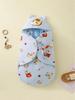 Newborn Anti-Kick Swaddle Sleeping Bag - Pure Cotton Winter/Autumn Thickened Baby Receiving Blanket