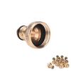 2pcs 3 /4 "Threaded Brass Tap Adaptor Garden Water Hose Pipe Connector Fitting
