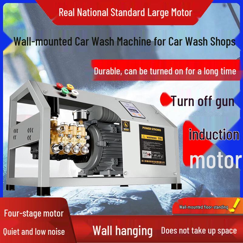Black Cat Duke Wall-Mounted High-Pressure Washer CN plug (adapter included)