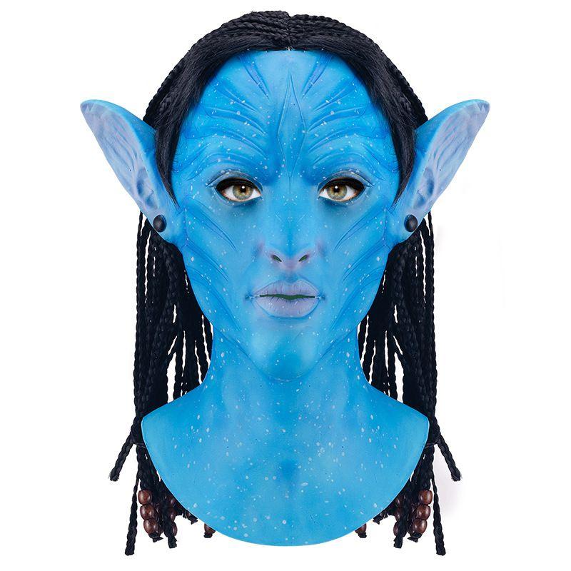 Luminous Avatar Headgear Halloween Mask Perfect For Cosplay And Carnivals