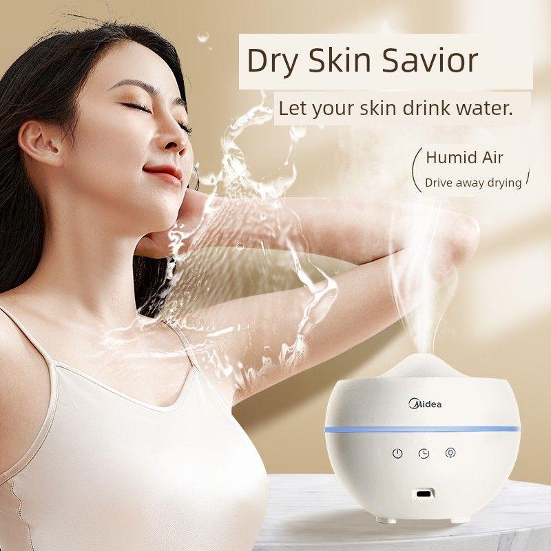 Midea Humidifier For Home Silent Bedroom Pregnant Mom and Baby Desktop Air Purifier Humidification Integrated 2025 New Arrival